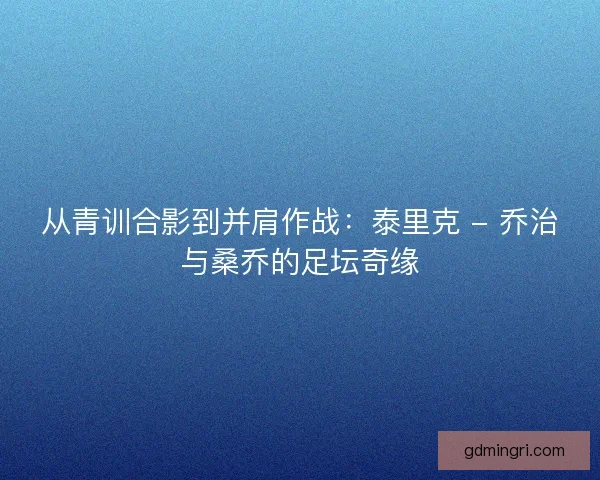 从青训合影到并肩作战：泰里克 - 乔治与桑乔的足坛奇缘